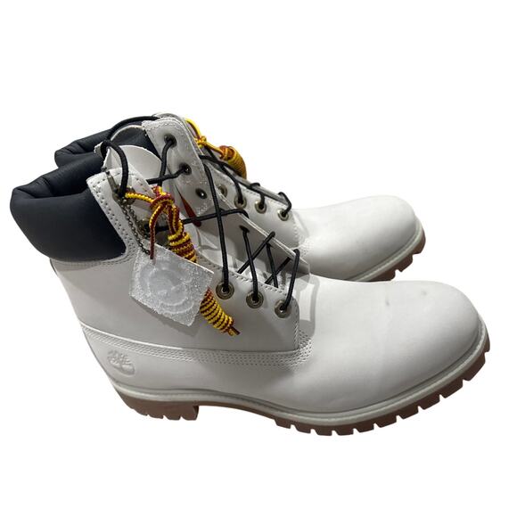 Timberland Premium W/P Boot - Light Grey Nubuck - Size: 11.5 main image 4